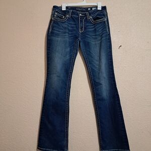 MissMe boot Cut Blue Women's Jeans Size 32